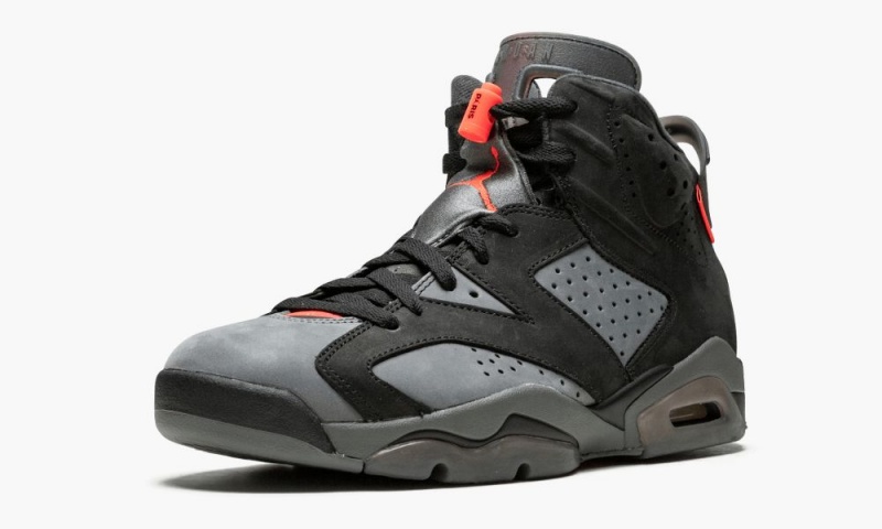 Nike Air Jordan 6 'PSG - Paris Saint Germain' Schoenen Heren Zwart Rood Grijs Nederland | 658927-ZIP