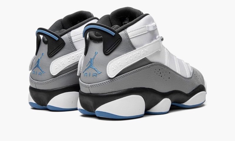 Nike Air Jordan 6 RINGS Schoenen Heren Wit Blauw Nederland | 509412-HBQ