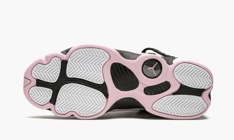Nike Air Jordan 6 RINGS Schoenen Kinderen Zwart Roze Donkergrijs Nederland | 950672-JQW