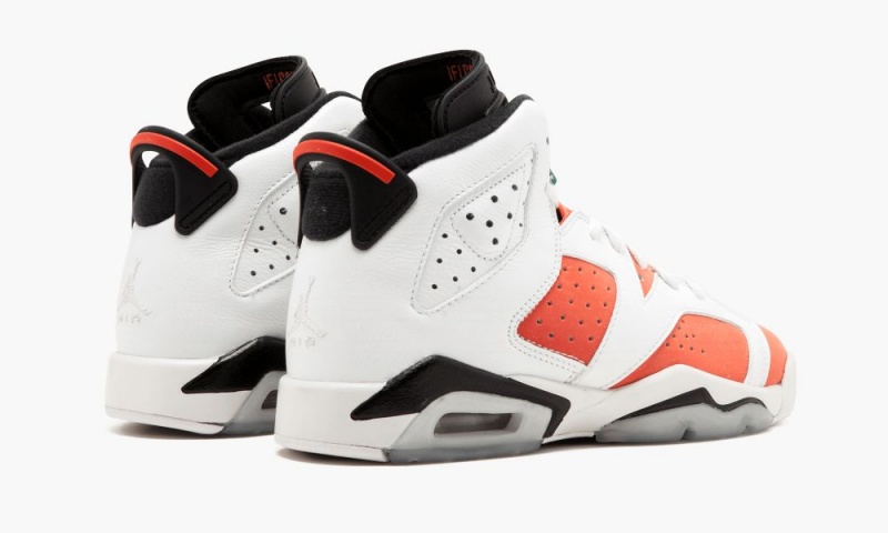 Nike Air Jordan 6 Retro BG 'Gatorade' Schoenen Kinderen Wit Oranje Zwart Nederland | 146285-ZDS