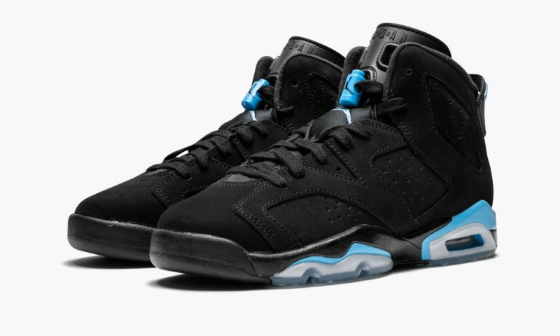 Nike Air Jordan 6 Retro BG Schoenen Kinderen Zwart Blauw Nederland | 042716-RPM
