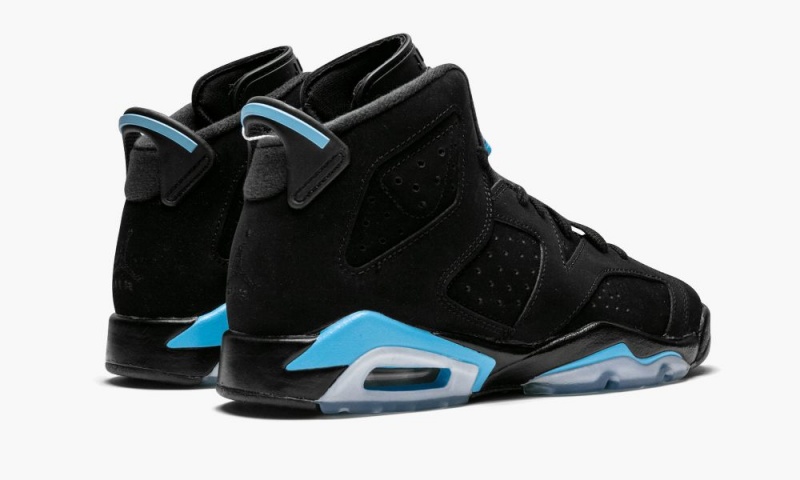 Nike Air Jordan 6 Retro BG Schoenen Kinderen Zwart Blauw Nederland | 042716-RPM