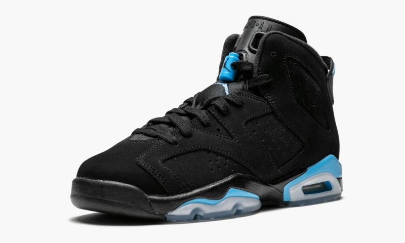 Nike Air Jordan 6 Retro BG Schoenen Kinderen Zwart Blauw Nederland | 042716-RPM