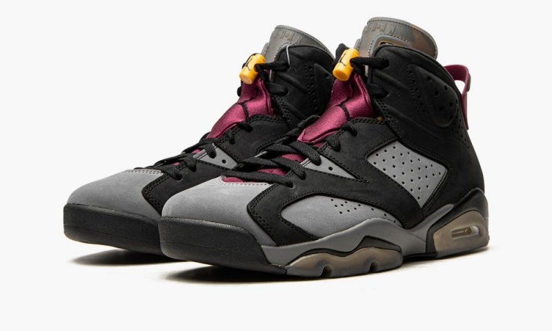 Nike Air Jordan 6 Retro 'Bordeaux' Schoenen Heren Zwart Diepgrijs Nederland | 204738-LVB