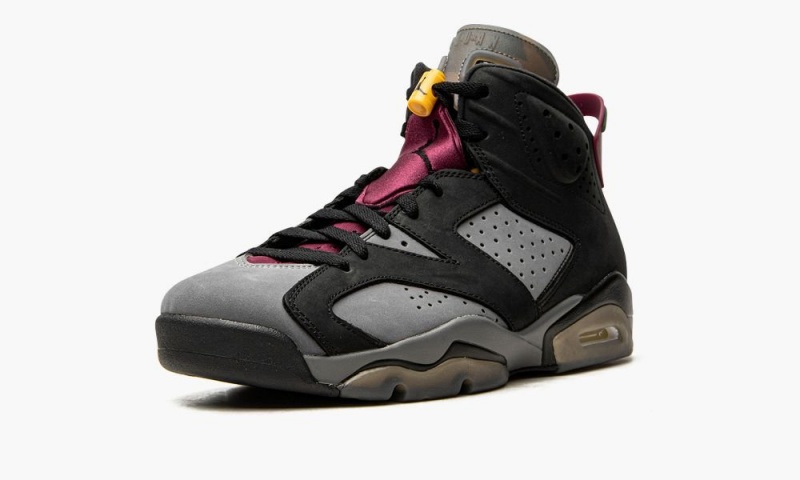 Nike Air Jordan 6 Retro 'Bordeaux' Schoenen Heren Zwart Diepgrijs Nederland | 204738-LVB