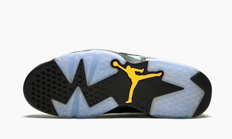 Nike Air Jordan 6 Retro 'Brazil Pack' Schoenen Heren Zwart Groen Geel Nederland | 843762-YTS