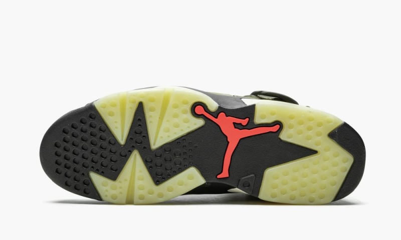 Nike Air Jordan 6 Retro 'Cactus Jack - Travis Scott' Schoenen Heren Olijfgroen Zwart Nederland | 627140-WAQ