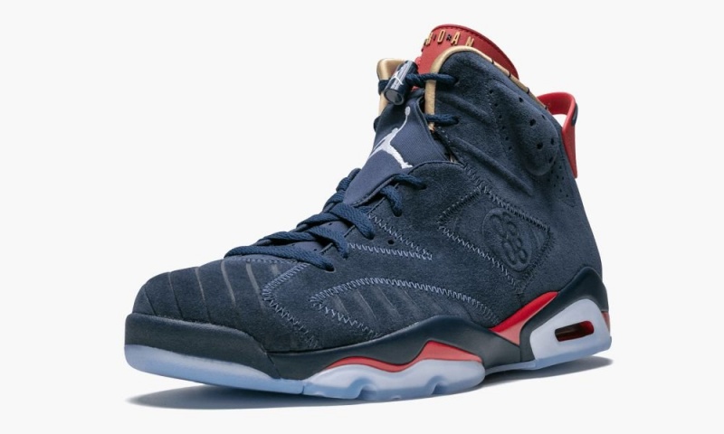 Nike Air Jordan 6 Retro DB 'Doernbecher' Schoenen Heren Donkerblauw Wit Nederland | 685413-NMU