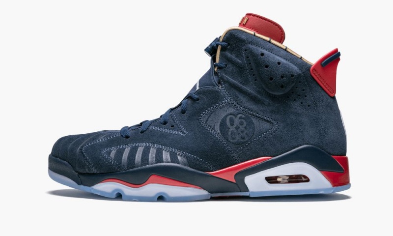 Nike Air Jordan 6 Retro DB \'Doernbecher\' Schoenen Heren Donkerblauw Wit Nederland | 685413-NMU