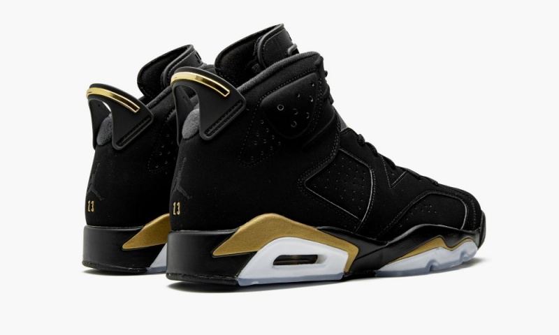 Nike Air Jordan 6 Retro 'DMP 2020' Schoenen Heren Zwart Metal Goud Nederland | 369185-GKT