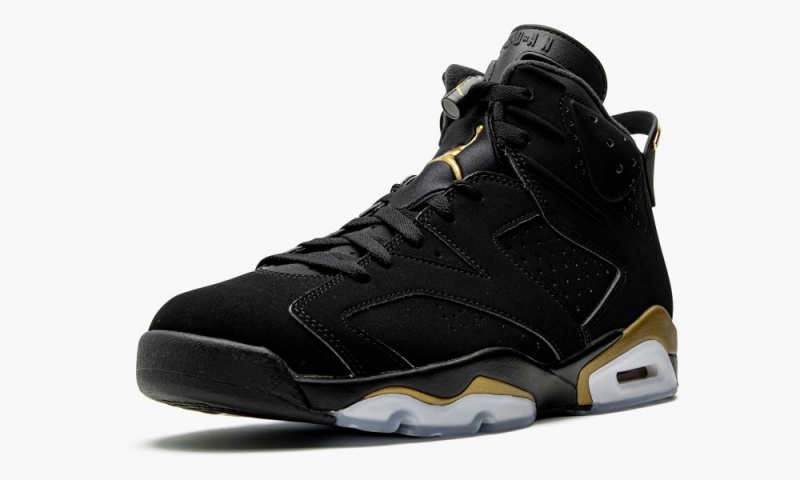 Nike Air Jordan 6 Retro 'DMP 2020' Schoenen Heren Zwart Metal Goud Nederland | 369185-GKT