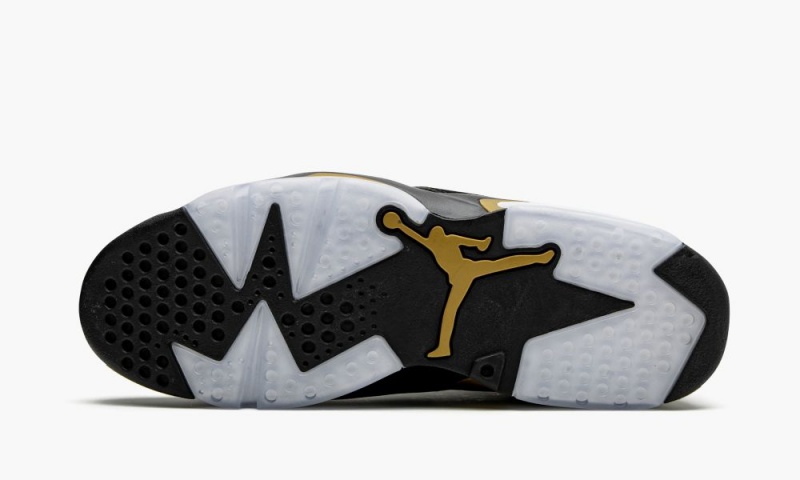 Nike Air Jordan 6 Retro 'DMP 2020' Schoenen Heren Zwart Metal Goud Nederland | 369185-GKT