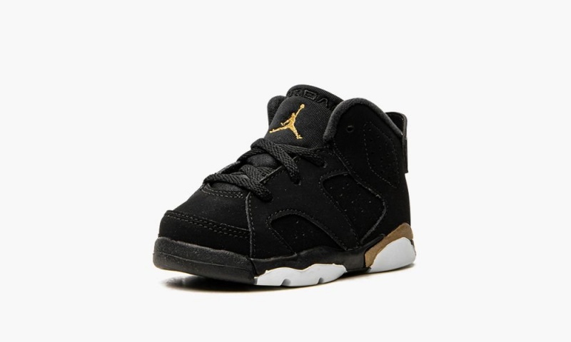 Nike Air Jordan 6 Retro DMP TD 'DMP' Schoenen Kinderen Zwart Metal Goud Zwart Nederland | 013529-RCA