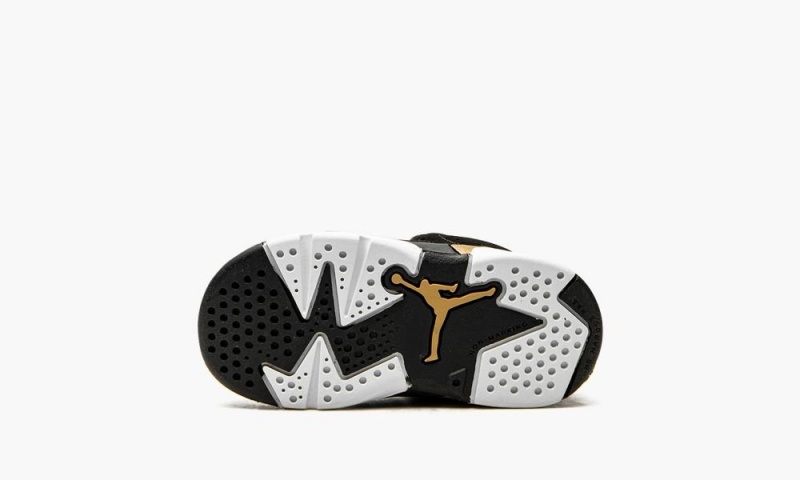 Nike Air Jordan 6 Retro DMP TD 'DMP' Schoenen Kinderen Zwart Metal Goud Zwart Nederland | 013529-RCA