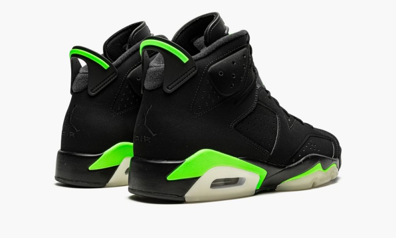 Nike Air Jordan 6 Retro 'Electric Green' Schoenen Heren Zwart Groen Nederland | 694218-XBA