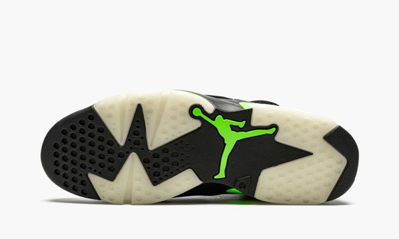Nike Air Jordan 6 Retro 'Electric Green' Schoenen Heren Zwart Groen Nederland | 694218-XBA