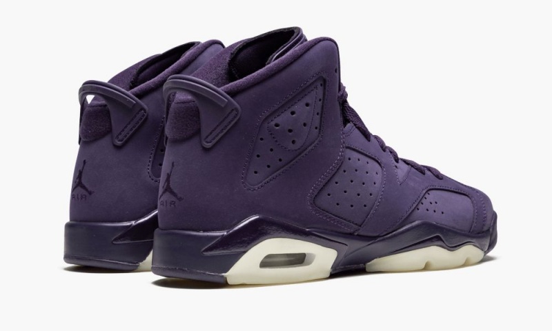 Nike Air Jordan 6 Retro GG 'Purple Dynasty' Schoenen Kinderen Wit Paars Nederland | 280945-FXV