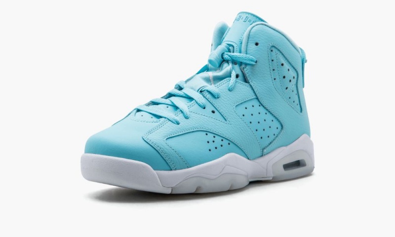 Nike Air Jordan 6 Retro GG 'Still Blue' Schoenen Kinderen Blauw Wit Nederland | 746819-DVL