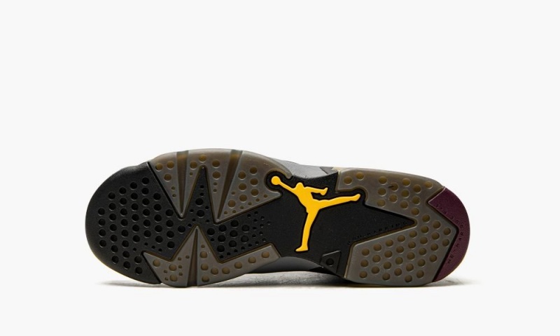 Nike Air Jordan 6 Retro GS 'Bordeaux' Schoenen Kinderen Zwart Diepgrijs Nederland | 804239-PUF