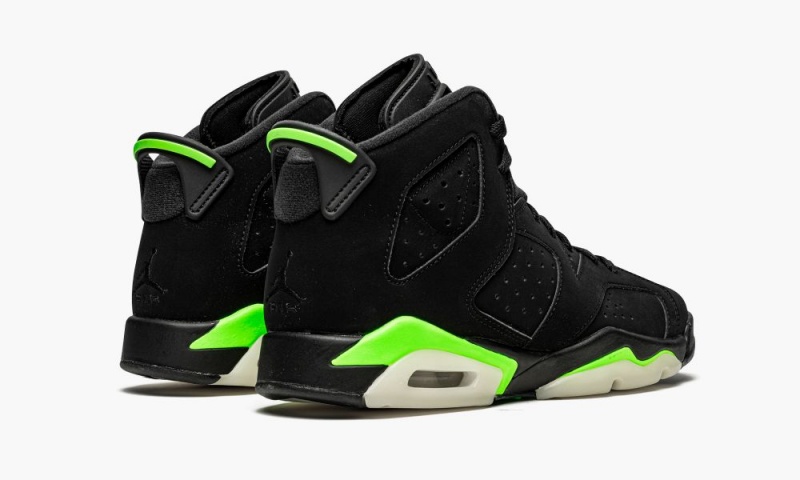 Nike Air Jordan 6 Retro GS 'Electric Green' Schoenen Kinderen Zwart Groen Nederland | 489716-KBU