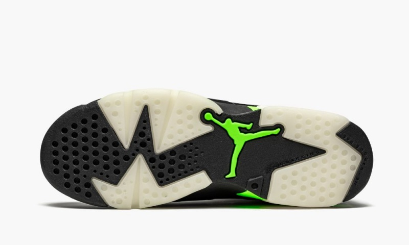 Nike Air Jordan 6 Retro GS 'Electric Green' Schoenen Kinderen Zwart Groen Nederland | 489716-KBU