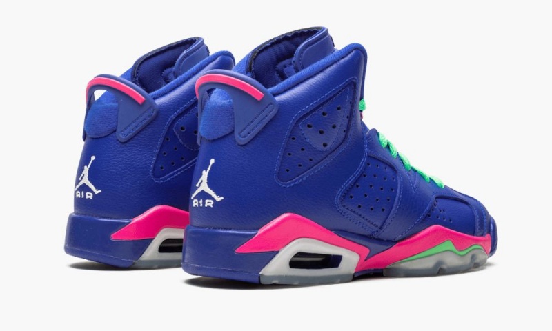 Nike Air Jordan 6 Retro (GS) 'Game Royal' Schoenen Kinderen Blauw Gekleurd Nederland | 573420-YEN