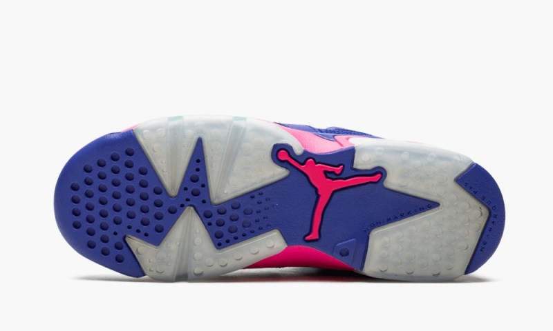 Nike Air Jordan 6 Retro (GS) 'Game Royal' Schoenen Kinderen Blauw Gekleurd Nederland | 573420-YEN