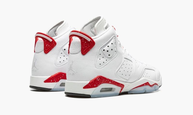 Nike Air Jordan 6 Retro GS 'Red Oreo' Schoenen Kinderen Wit Rood Zwart Nederland | 130784-DTN
