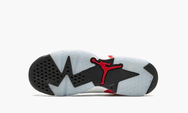 Nike Air Jordan 6 Retro GS 'Red Oreo' Schoenen Kinderen Wit Rood Zwart Nederland | 130784-DTN
