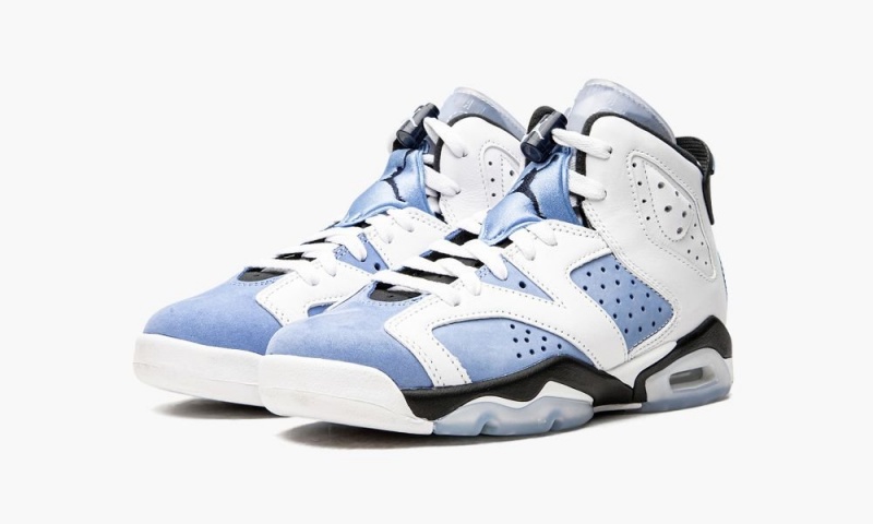 Nike Air Jordan 6 Retro GS 'UNC' Schoenen Kinderen Blauw Wit Nederland | 327598-FOM
