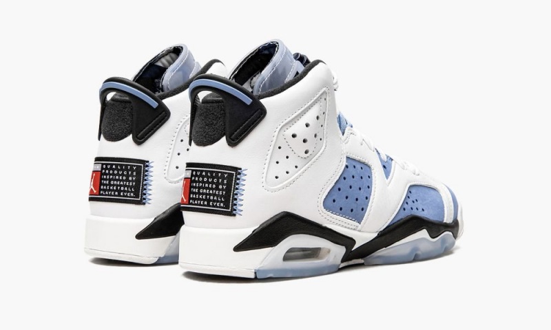 Nike Air Jordan 6 Retro GS 'UNC' Schoenen Kinderen Blauw Wit Nederland | 327598-FOM
