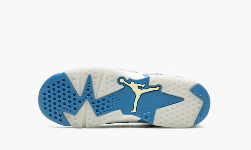 Nike Air Jordan 6 Retro GS 'Washed Denim' Schoenen Kinderen Wit Blauw Zwart Nederland | 435697-AOW
