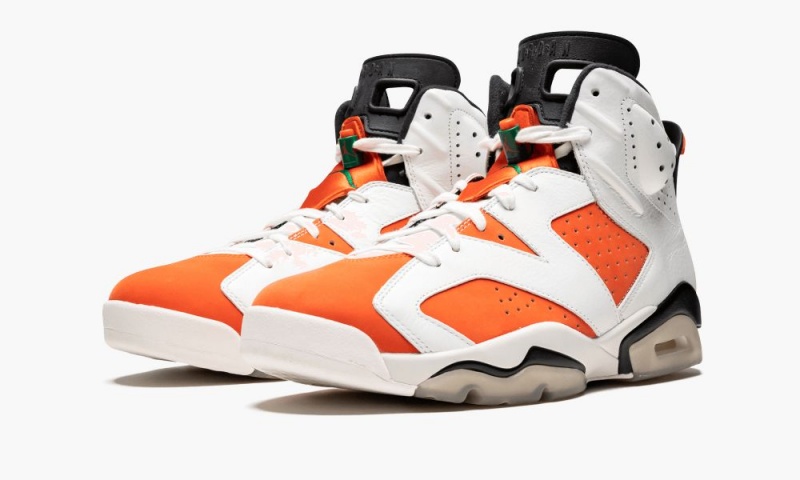 Nike Air Jordan 6 Retro 'Gatorade' Schoenen Heren Wit Oranje Zwart Nederland | 521478-OMI