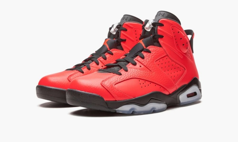 Nike Air Jordan 6 Retro 'Infrared 23' Schoenen Heren Zwart Nederland | 641830-GLI