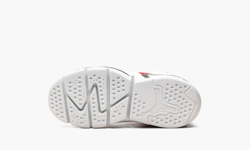 Nike Air Jordan 6 Retro Little Flex 'Carmine' Schoenen Kinderen Wit Zwart Rood Nederland | 971435-IWH