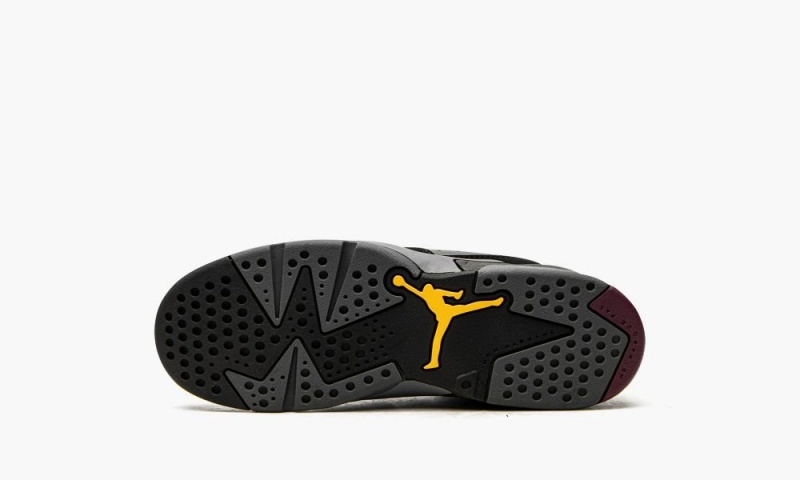 Nike Air Jordan 6 Retro PS 'Bordeaux' Schoenen Kinderen Zwart Diepgrijs Nederland | 306752-UFR