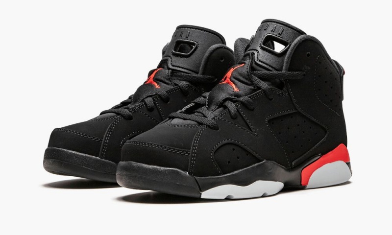 Nike Air Jordan 6 Retro (PS) 'Infrared' Schoenen Kinderen Zwart Nederland | 931845-UYF