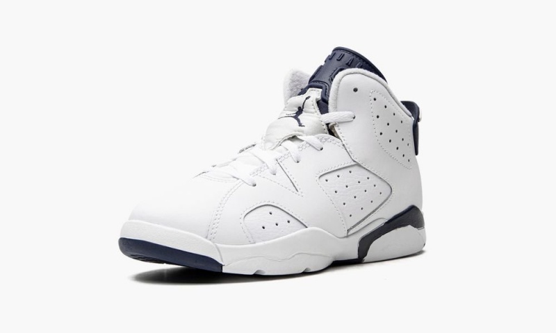 Nike Air Jordan 6 Retro PS 'Midnight Navy 2022' Schoenen Kinderen Wit Donkerblauw Nederland | 641875-KFE