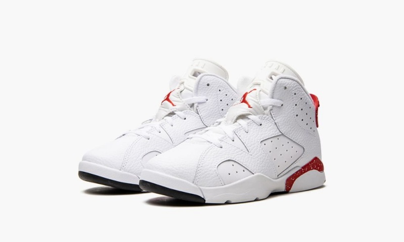 Nike Air Jordan 6 Retro PS 'Red Oreo' Schoenen Kinderen Wit Rood Zwart Nederland | 897250-WQE
