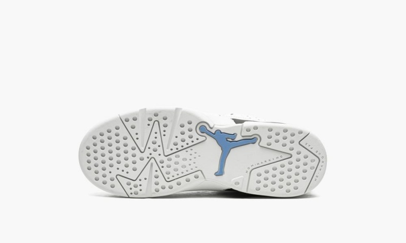 Nike Air Jordan 6 Retro PS 'UNC' Schoenen Kinderen Blauw Wit Nederland | 023615-ZWE