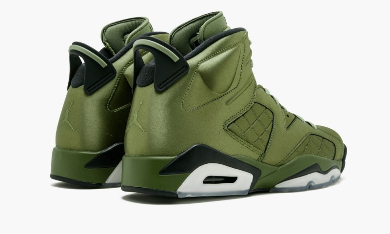 Nike Air Jordan 6 Retro Pinnacle 'Promo Flight Jacket' Schoenen Heren Groen Zwart Nederland | 205147-ELO