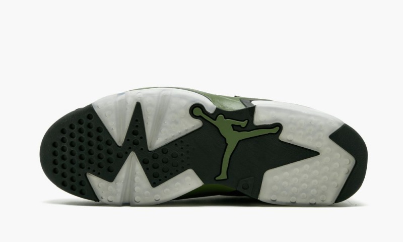 Nike Air Jordan 6 Retro Pinnacle 'Promo Flight Jacket' Schoenen Heren Groen Zwart Nederland | 205147-ELO