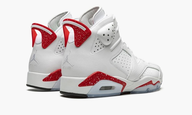 Nike Air Jordan 6 Retro 'Red Oreo' Schoenen Heren Wit Rood Zwart Nederland | 617293-RTZ