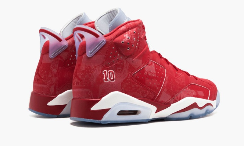 Nike Air Jordan 6 Retro 'Slam Dunk' Schoenen Heren Rood Wit Nederland | 971836-AON