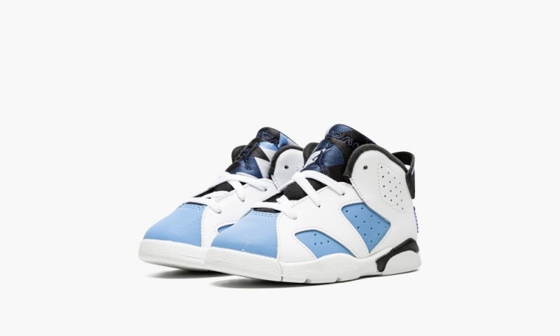 Nike Air Jordan 6 Retro TD 'UNC' Schoenen Kinderen Blauw Wit Nederland | 708652-CDA
