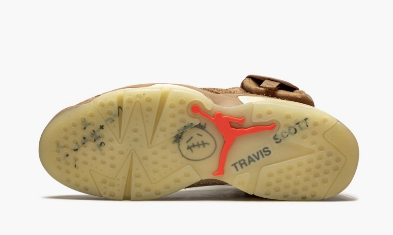 Nike Air Jordan 6 Retro 'Travis Scott - British Khaki' Schoenen Heren Khaki Nederland | 306752-HPG