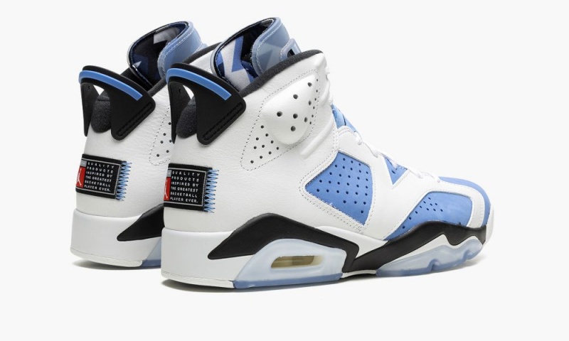 Nike Air Jordan 6 Retro 'UNC' Schoenen Heren Blauw Wit Nederland | 712609-PYU