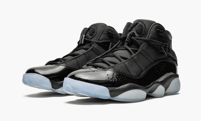 Nike Air Jordan 6 Rings 'Black Ice' Schoenen Heren Zwart Nederland | 705691-WBI