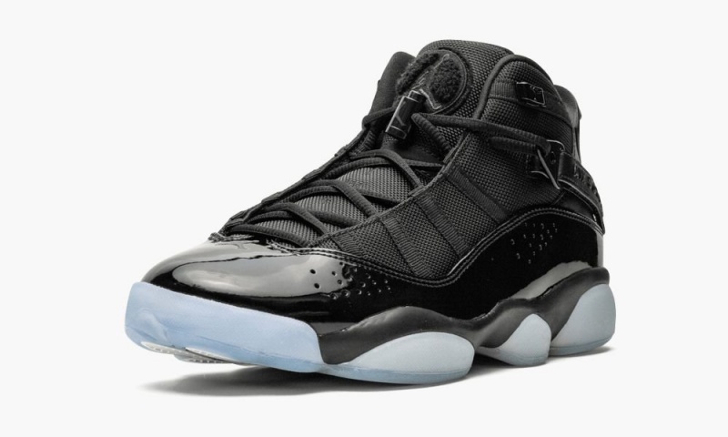 Nike Air Jordan 6 Rings 'Black Ice' Schoenen Heren Zwart Nederland | 705691-WBI