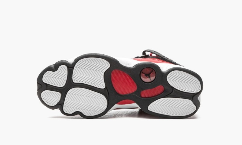 Nike Air Jordan 6 Rings (GS) Schoenen Kinderen Zwart Rood Wit Nederland | 160243-YDE